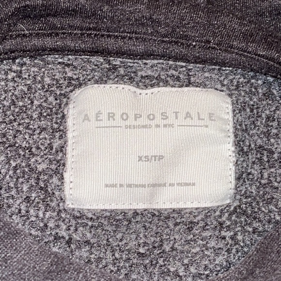 Aeropostale Gray Hoodie Size X Small - Picture 6 of 9